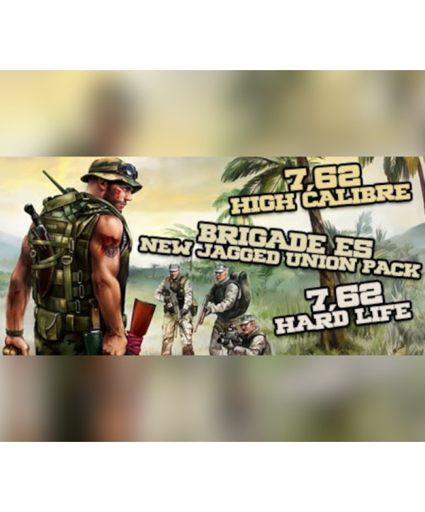 7,62 High Calibre + 7,62 Hard Life + Brigade E5: New Jagged Union Pack Steam Key GLOBAL
